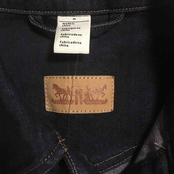 NWT Levi’s Women’s Classic Trucker Waistcoat. Sz M - Picture 6 of 6